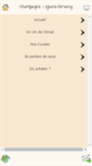Mobile Screenshot of champagnelejeunedirvang.com